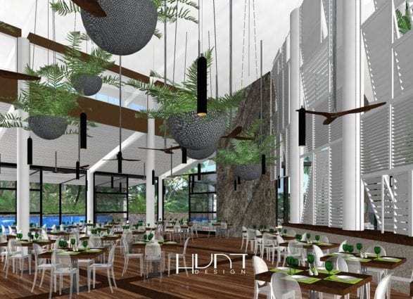 Daydream Island new restaurant Graze our to open April 2019, artists impression